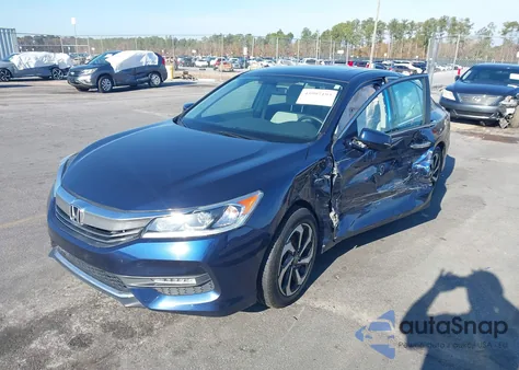 2016 Honda Accord Ex from USA, damaged, VIN 1HGCR2F72GA208163